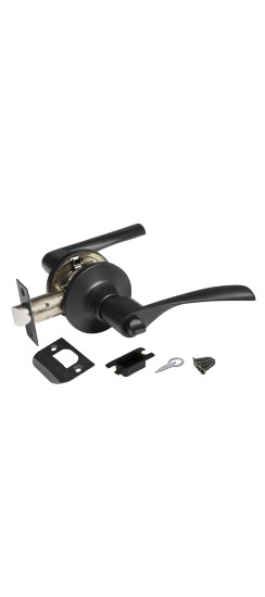 Ручка защелка DK610 BL-BK (6010 BL-B) (фик.) черный