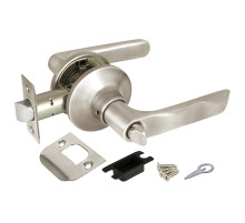 Ручка защелка DK624 SN-BK (6024 SN-B) (фик.) мат. никель