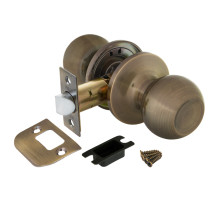 Ручка защелка DK672 AB-PS (6072 AB-P) (без фик.) бронза