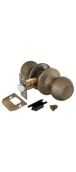 Ручка защелка DK672 AB-PS (6072 AB-P) (без фик.) бронза