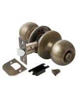 Ручка защелка DK672 MAB-BK (6072 MAB-B) (фик.) мат. бронза