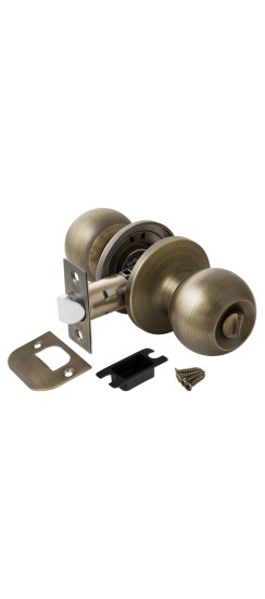 Ручка защелка DK672 MAB-BK (6072 MAB-B) (фик.) мат. бронза