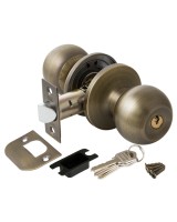 Ручка защелка DK672 MAB-ET (6072 MAB-E) (кл./фик.) мат. бронза