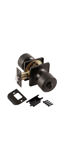 Ручка защелка DK772/BL BL-BK (фик.) черный