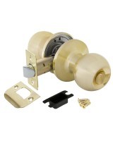 Ручка защелка DK672 SB-BK (6072 SB-B) (фик.) мат. золото