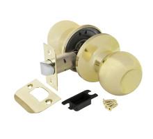 Ручка защелка DK682 PB-PS (6082 PB-P) (без фик.) золото