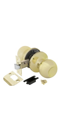 Ручка защелка DK682 PB-PS (6082 PB-P) (без фик.) золото