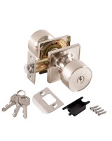 Ручка защелка DK772/BL SN-ET (кл./фик.) никель