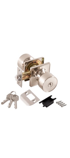 Ручка защелка DK772/BL SN-ET (кл./фик.) никель