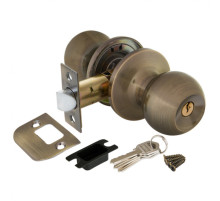 Ручка защелка DK672 AB-ET (6072 AB-E) (кл./фик.) бронза