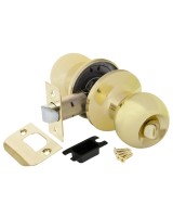 Ручка защелка DK672 PB-BK (6072 PB-B) (фик.) золото