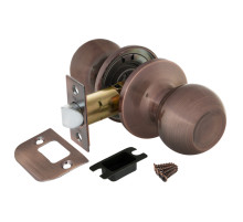 Ручка защелка DK672 AC-PS (6072 AC-P) (без фик.) медь