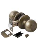 Ручка защелка DK672 MAB-PS (6072 MAB-P) (без фик.) мат. бронза