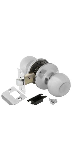 Ручка защелка DK682 CP-PS (6082 CP-P) (без фик.) хром