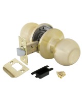 Ручка защелка DK672 SB-PS (6072 SB-P) (без фик.) мат. золото