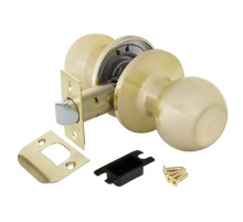 Ручка защелка DK672 SB-PS (6072 SB-P) (без фик.) мат. золото