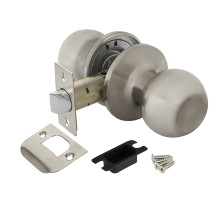 Ручка защелка DK682 SN-PS (6082 SN-P) (без фик.) мат. никель