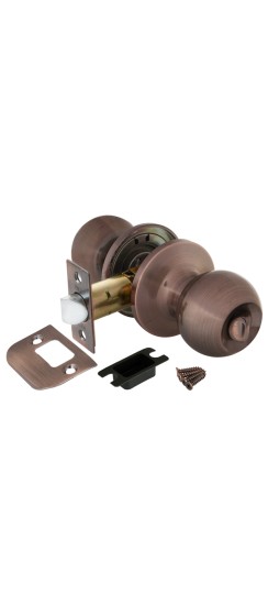 Ручка защелка DK672 AC-BK (6072 AC-B) (фик.) медь