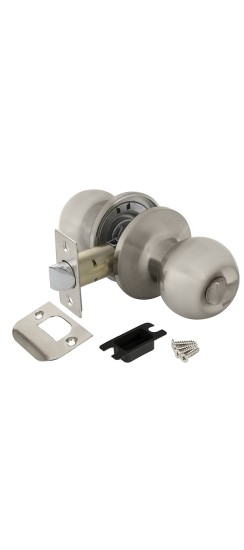 Ручка защелка DK682 SN-BK (6082 SN-B) (фик.) мат. никель