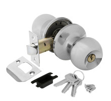 Ручка защелка DK682 CP-ET (6082 CP-E) (кл./фик.) хром