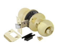 Ручка защелка DK682 PB-BK (6082 PB-B) (фик.) золото