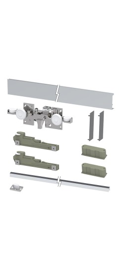 Раздвижная система HIDDEN/40 с профилем