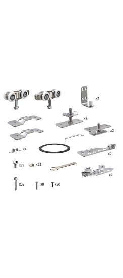 Комплект для профильных телескопических дверей SLD.Comfort-PRO.SET5.PROF telescope/80