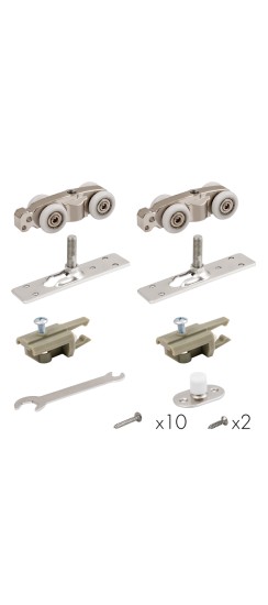 Комплект для раздвижных дверей SLD.Comfort-PRO.SET1.rollers/80