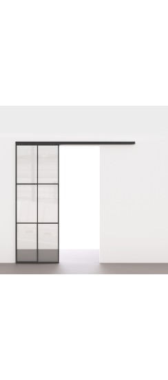 Комплект для раздвижных профильных дверей SLD.Comfort-PRO.SET1.PROF rollers/80