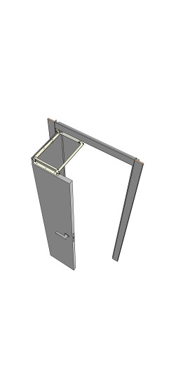 Складная система COMPACT 180.50.90 L INOX лев.