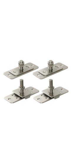 Комплект монтажных пластин SLD.Comfort-PRO/telescope.static door plates