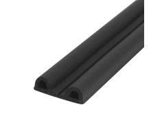 Уплотнитель самоклеящийся ADH/P-9x5,5mm BLACK черный 100m