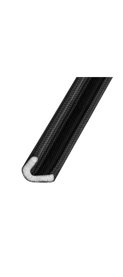 Уплотнитель самоклеящийся ADH/PPU-15x10mm, (ППУ 15х10 мм) BLACK черный 500m