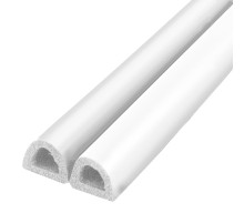 Уплотнитель самоклеящийся ADH/D-12x10mm, WHITE белый 150m