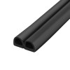 Уплотнитель без клеевой основы WADH/D-14,2x12,7mm (127), BLACK черный 120 m