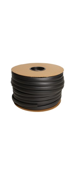 Уплотнитель без клеевой основы WADH/D-14,5x13,5mm (031), BLACK черный 100 m