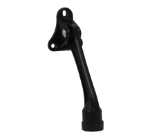 Упор дверной напольный STOPPER-100 BL (черный) козья ножка
