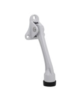 Упор дверной напольный STOPPER-100 WH (белый) козья ножка
