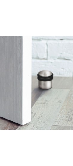 Упор дверной напольный STOPPER/ZA062 (DH062ZA ) SN-3 мат.никель