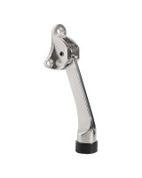 Упор дверной напольный STOPPER-100 SN (мат.никель) козья ножка