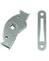 Завертка врезная ЗР3 с планкой цинк