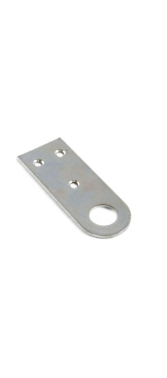 Проушины ушко прямое 28х77 (105х40х3) цинк белый