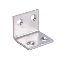 Уголок мебельный 25 (25x25x30x2) цинк белый