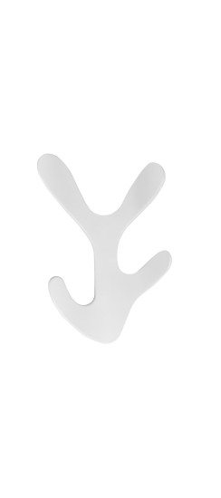 Крючок настенный MB-LM/K-005 WH белый