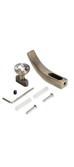 Крючок настенный MB-LM/K-004 ABG зеленая бронза