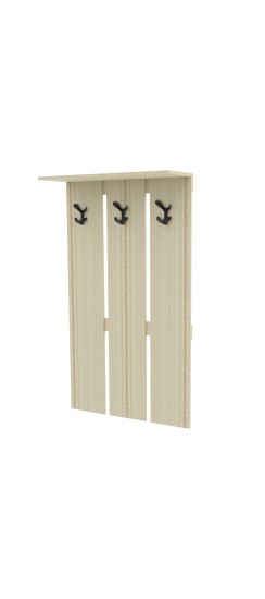 Крючок настенный MB-LM/K-005 BL черный