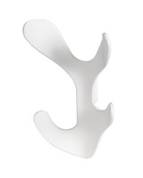 Крючок настенный MB-LM/K-005 WH белый