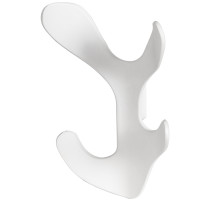 Крючок настенный MB-LM/K-005 WH белый