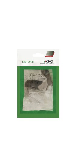 Крючок настенный MB-LM/K-001 BL черный