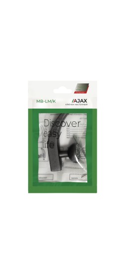 Крючок настенный MB-LM/K-004 BL черный